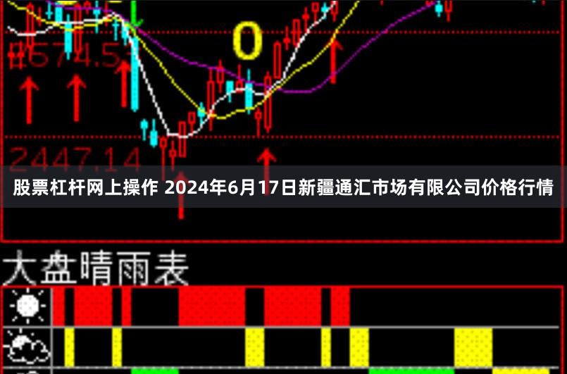 股票杠杆网上操作 2024年6月17日新疆通汇市场有限公司价格行情